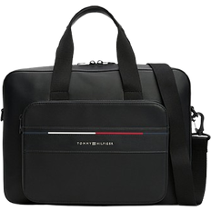 Tommy Hilfiger Signature Laptop Bag - Black