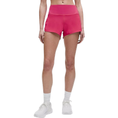 Lululemon Speed Up High Rise Lined Short 4" - Raspberry Coulis