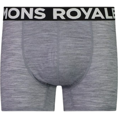Mons Royale Hold 'Em Shorty Boxer - Grey Heather