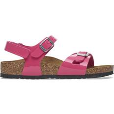 Birkenstock Children's Shoes Birkenstock Rio AS Kids Birko-Flor Patent Regular Fit - Pink