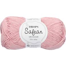 Drops Design Safran Uni Colour Ljus Rosa 160m