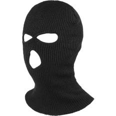 Unisex Balaclavas Maxpower Unisex Outdoor Cycling Ski Full Face Mask 3 Hole - Black