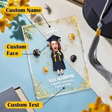 Acrylic Wall Decor Shein Custom Face Text Graduation Plaque 20x15 cm Wall Decor