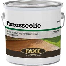 Terrasseolie sort Faxe - Træolie Sort 2.5L
