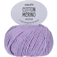 Drops Design Cotton Merino Uni Colour Garn Ullmix 50 g