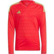 adidas Junior Tiro 23 Competition GK Jersey - Team Collegiate Red/Solar Green (HK7690)