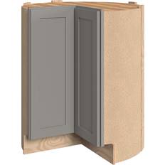 Kitchen Units KraftMaid Momentum Deveron Recessed Panel Cabinet - Gray