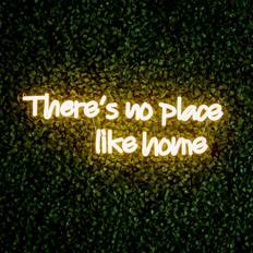 Premier Decorations Neon LED No Place Sign Warm White Wall light