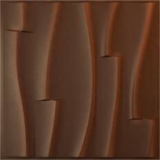 Sheet Materials Ekena Millwork Brick Wave EnduraWall Decorative 3D Wall Panel WP20X20BVDRU