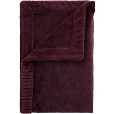 Catherine Lansfield Faux Velvet Blankets Purple (200x150cm)