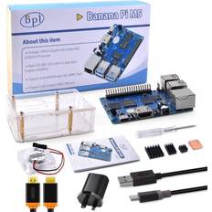 Single-Board Computers GeeekPi Banana Pi BPI-M5 Single Board Computer Use