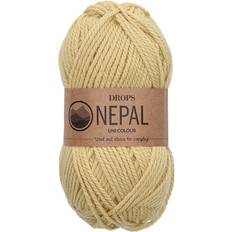 Drops Design Nepal Uni Colour Ullgarn 50 g Dandelion