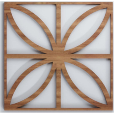 Sheet Materials Ekena Millwork Swansea Decorative Fretwork Wood Wall Panels 7.375 H x 7.375 W x 0.25 D