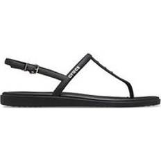 Crocs Black Flip-Flops Crocs Miami Thong Flip Sandal - Black