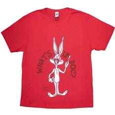 Adult - Red Tops Looney Tunes What's Up Docé T-Shirt - Red