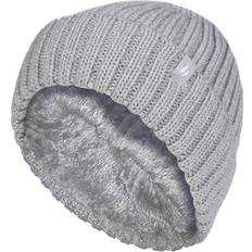 Heat Holders Kid's Open Road Ribbed Turn Over Hat - Cloud Grey