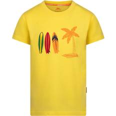 Yellow T-shirts Trespass Boys Round Neck Printed T-Shirt Alltown - Yellow
