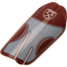Barn Benskydd West Ham United F.C. Childrens Kids Crest Slip-In Shin Guards 7-9 Years