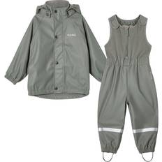 Kuling Regnställ Barnkläder Kuling Ottawa Fodrat Regnställ Unisex - Grön