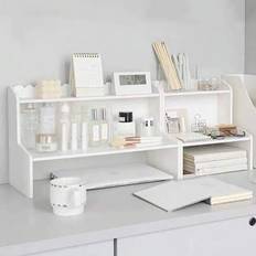 Shein Double Layer Raised Desk Storage Rack