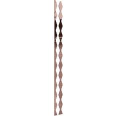 Sheet Materials Ekena Millwork Adjustable Acrylic Decorative Slat Wall Panel Kit 31-Pack