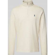 Polo Ralph Lauren Cotton Nylon Half Zip Chalk Heather