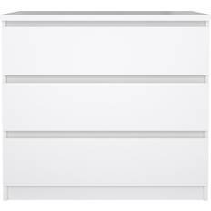 Freemans Naia 3 White Chest of Drawer 77x70.1cm