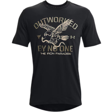 Under Armour Project Rock Outworked Men's Short Sleeve T-shirt - Black/Stone Tent