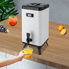 Beverage Dispensers Oukaning Countertop Bottleless Water 17.9 H x 9.6 W x 9.6 D Beverage Dispenser