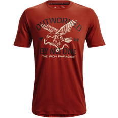Under Armour Project Rock Outworked Men's Short Sleeve T-shirt - Heritage Red/Black/Grey