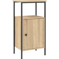 Wood Bedside Tables vidaXL Cabinet Sonoma Oak Bedside Table 31x41cm