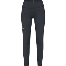 Gång & Vandring - Svarta Tights Haglöfs L.I.M Leap Tights Women - Magnetite