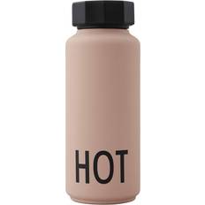 Design Letters Insulated Pink Vannflaske 0.5L