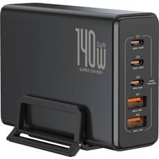 Dacota Platinum 140W 5-Ports GaN Multiladdare