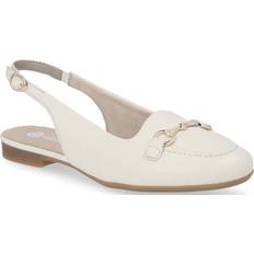 Remonte Hjemmesko & Sandaler Remonte Casual Flade Leather Sandals - Beige