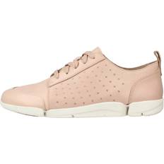 Clarks Sneakers Clarks Triamelia Edge Leather Sneakers - Lyserød