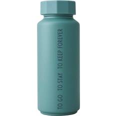 Design Letters Insulated Dusty Green Vannflaske 0.5L