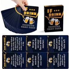 Drinking Games Shein 50Pcs Drinking Game Cards Funny For Teens