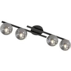 Emibig Lamper Emibig Kairo 4 Sort Grafit Loftslampe Ø14 cm MAX 10W Pendel