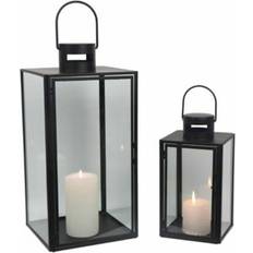 Det Gamle Apotek 7260 Black Lanterne 35cm 2stk