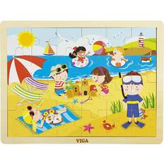 Viga pussel Viga Summer 24 Pieces
