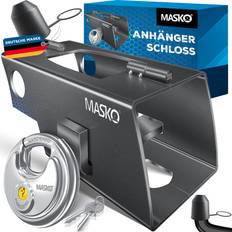 Schlossbeschläge Masko Anhängerschloss mit Scharniersystem
