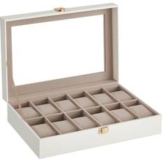 Songmics Klockbox Med 12 Spår Metalllås