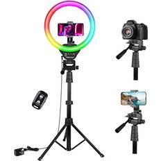 Ring Light 12 Tums RGB 170 cm Tripod