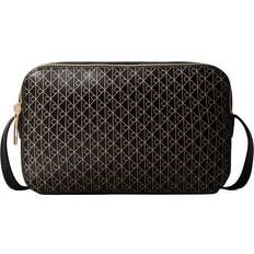 Emblem Aop Elongated Camera Bag - Black
