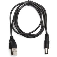 USB Port To 5.5 x 2.1mm 5V DC Barrel Connector