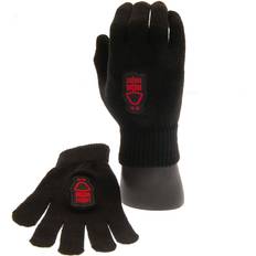Junior Knitted Gloves - Black
