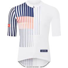 Le Col Tøj Le Col Men's Sport Lightweight Jersey - White/Blue