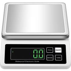 INF Elektronisk Digitalvåg 10 kg 0.1 g Vit
