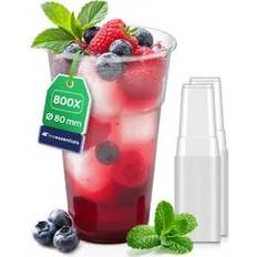 Bechergläser Inoverse 800 Stück Plastikbecher 0.3 L Becherglas